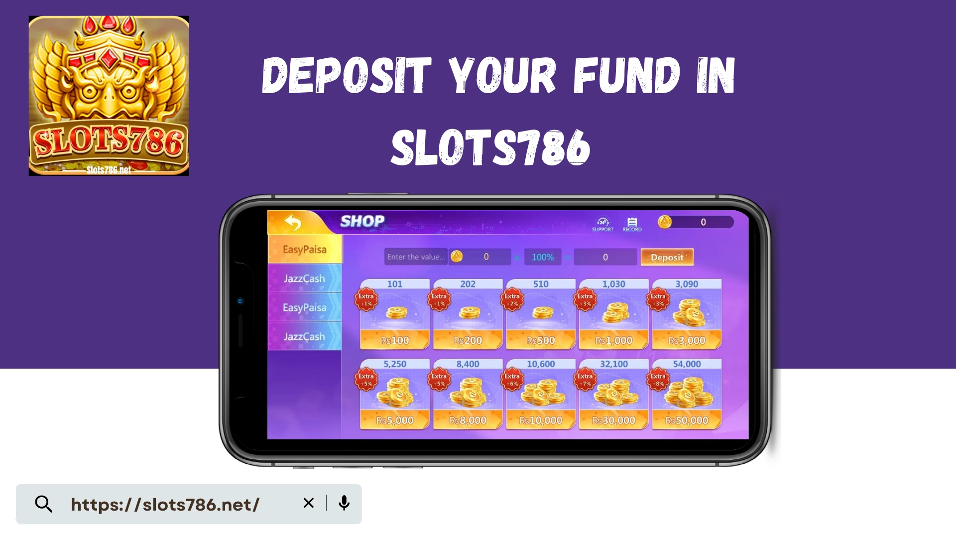 Slots786 login